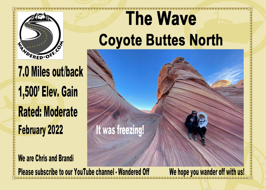 Hiking The Wave - Coyote Buttes North - Permit Required - Know before you go!