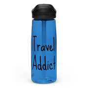 Travel Addict Sports Water Bottle