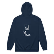 Hot Mess Unisex heavy blend zip hoodie