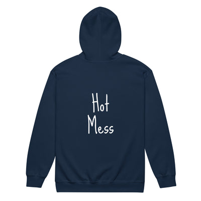 Hot Mess Unisex heavy blend zip hoodie