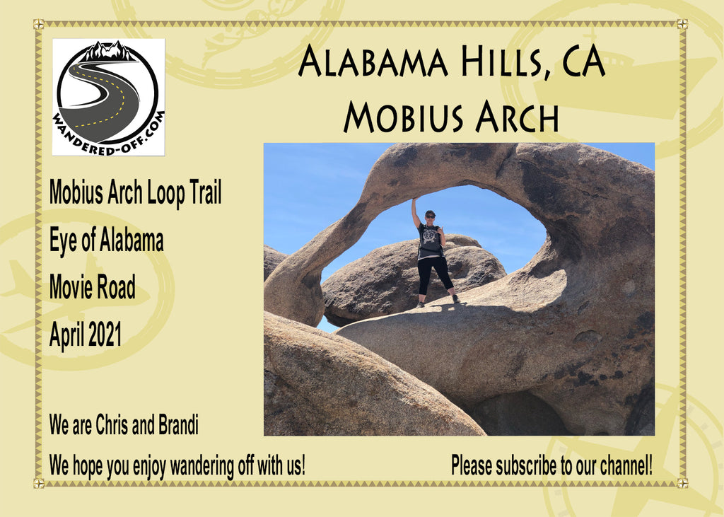 Alabama Hills, CA - Mobius Arch and Movie Road