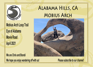 Alabama Hills, CA - Mobius Arch and Movie Road