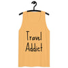 Travel Addict Men’s premium tank top
