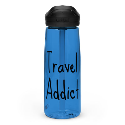 Travel Addict Sports Water Bottle