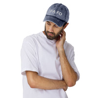 FAFO Vintage Cotton Twill Cap